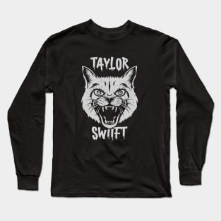 Angry Cat Swift Long Sleeve T-Shirt